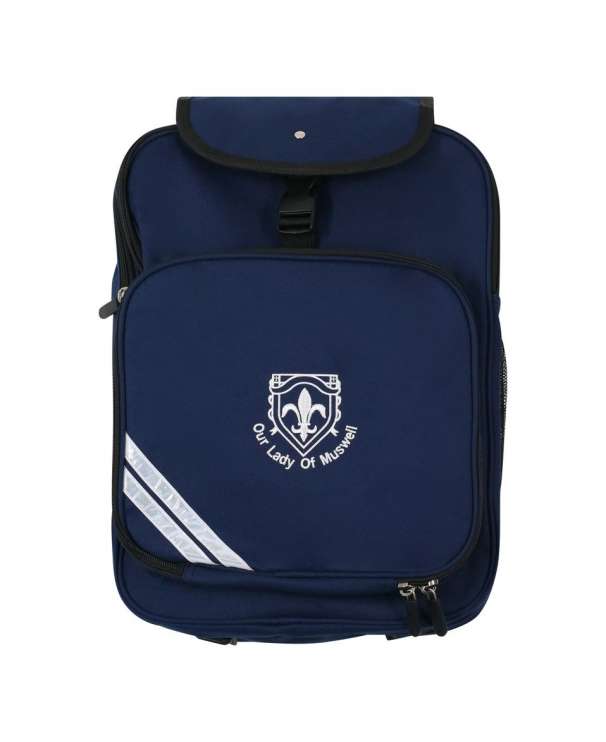 Junior Backpack with Emb Logo